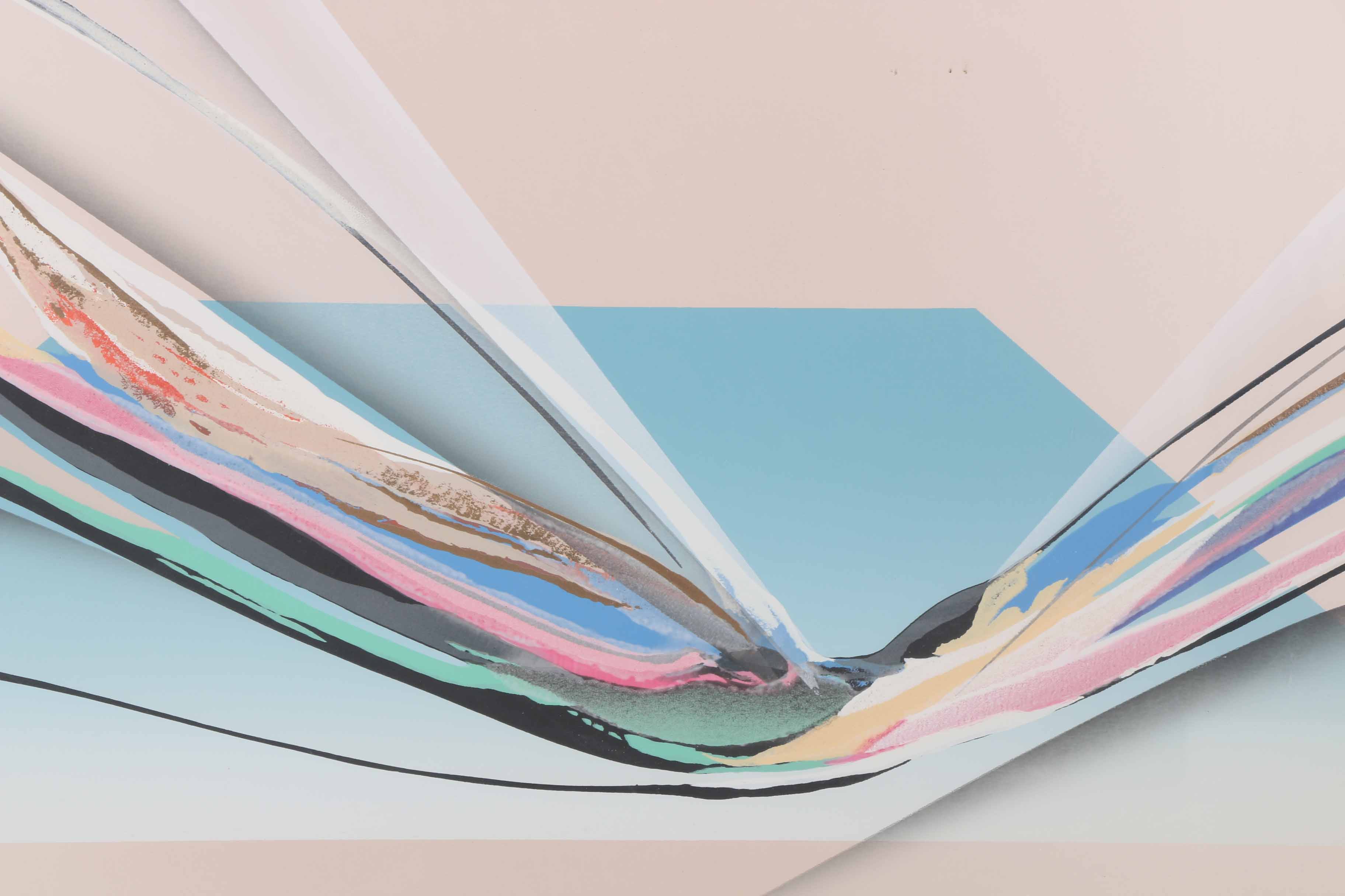 E. Alvarez Signed Limited Edition Serigraph on Paper "Claudia"