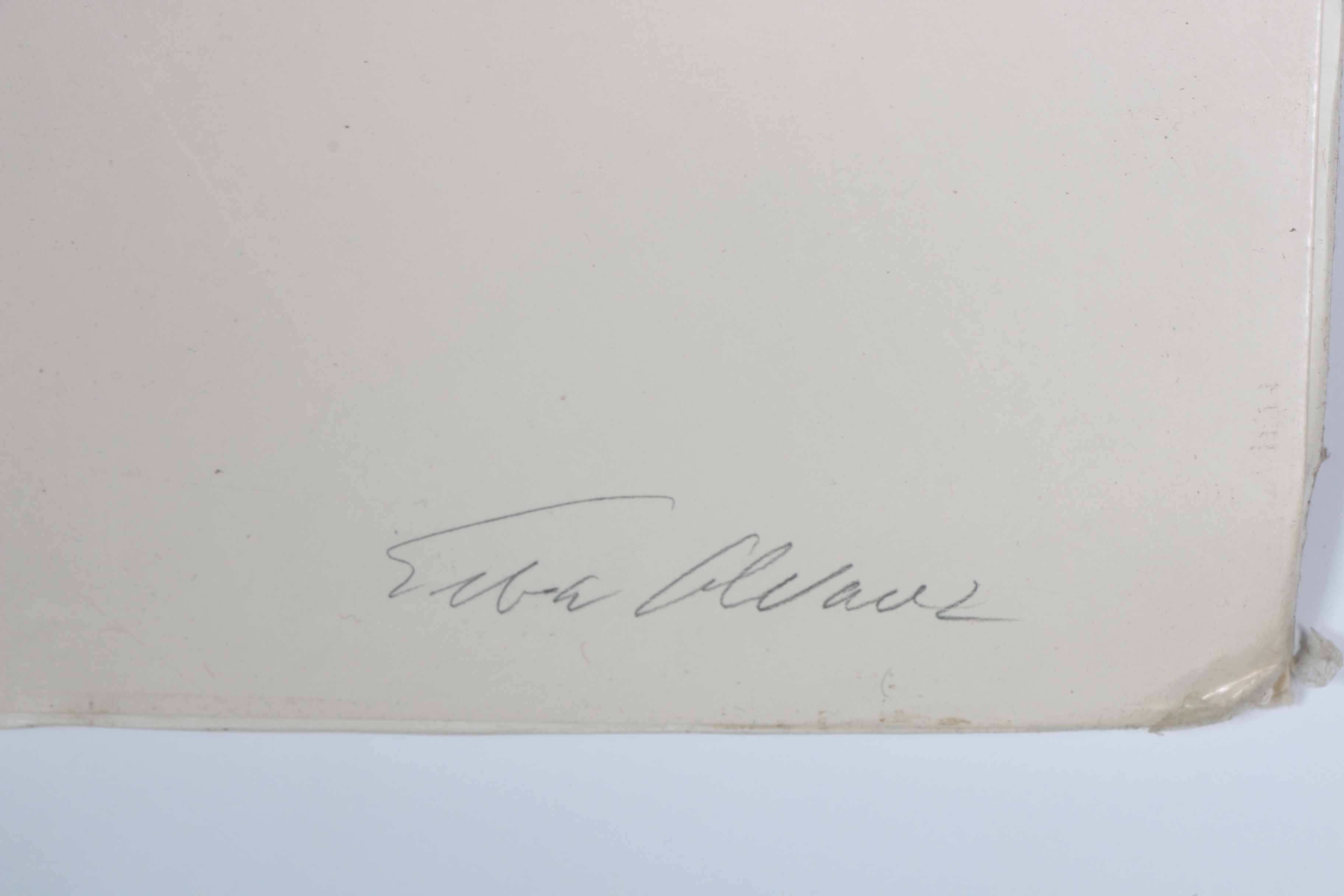 E. Alvarez Signed Limited Edition Serigraph on Paper "Claudia"