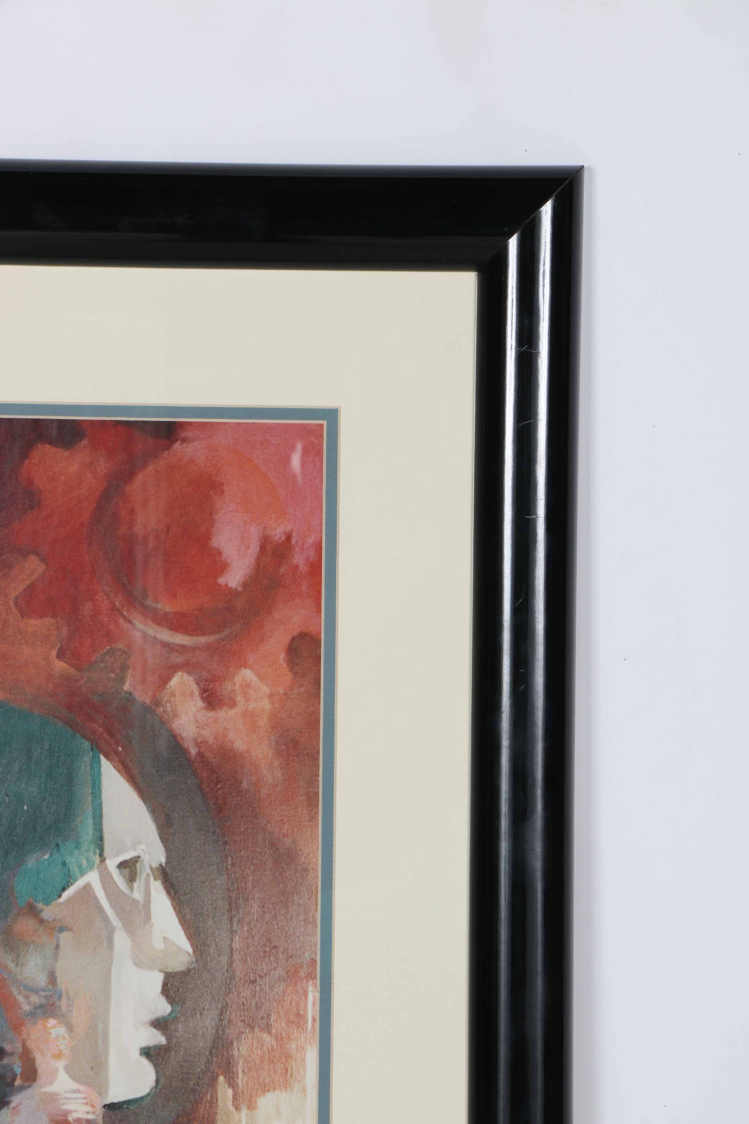 Giclee Print After Industrial Style Painting