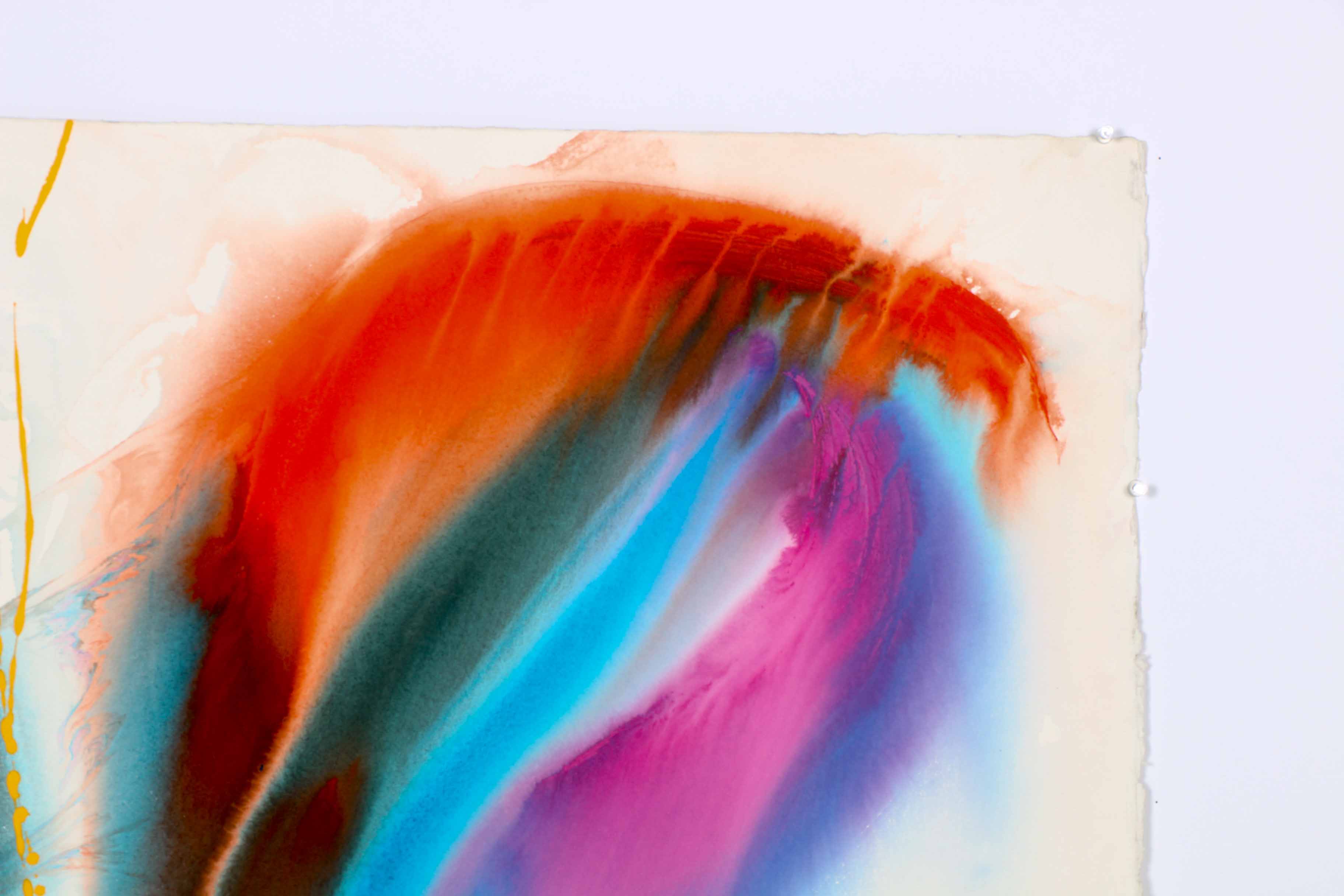 Acrylic and Watercolor on Paper "Form/Arizona"