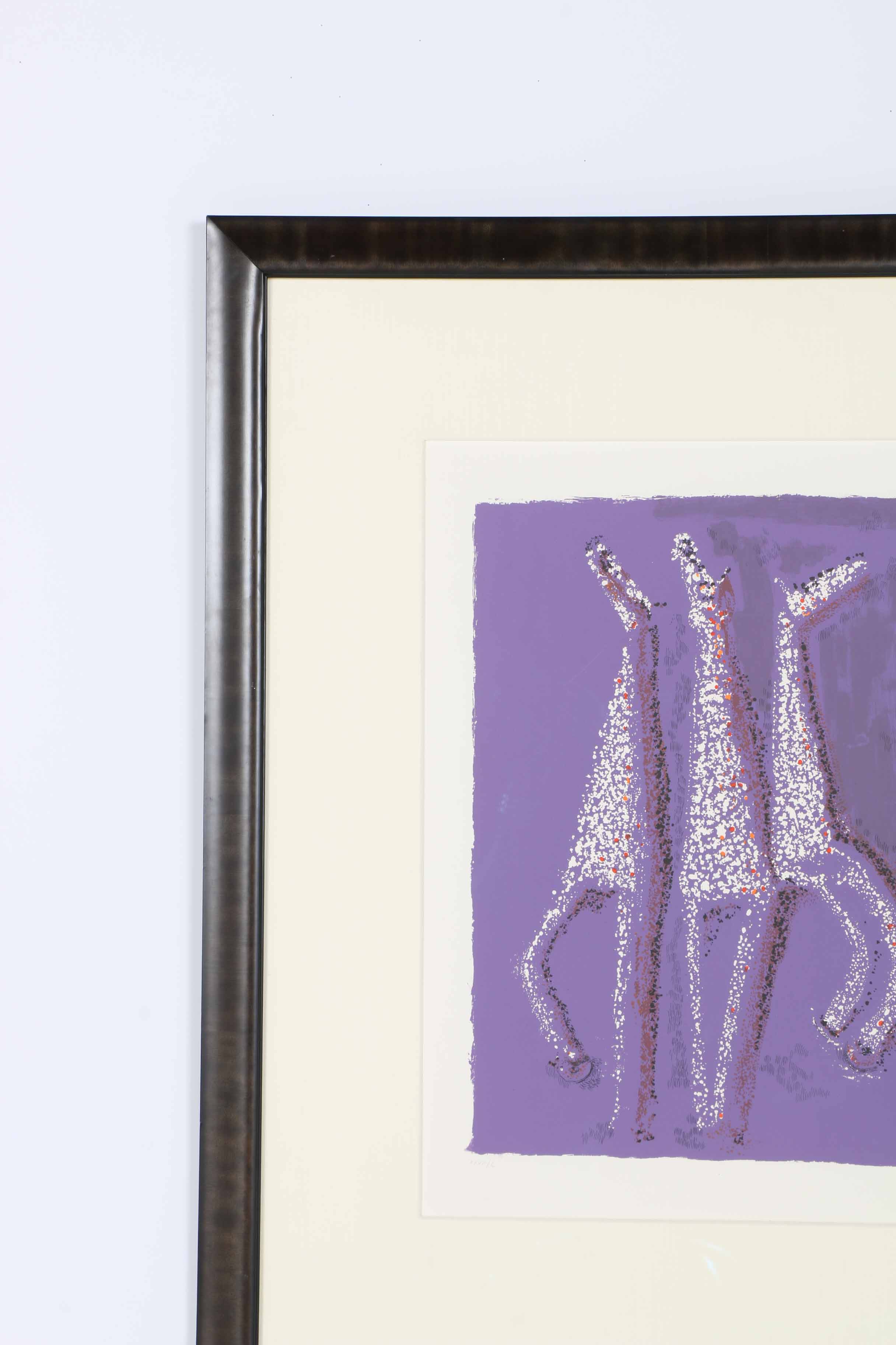 Signed, Limited Edition Marino Marini "Aquarius (G. L130)" Lithograph