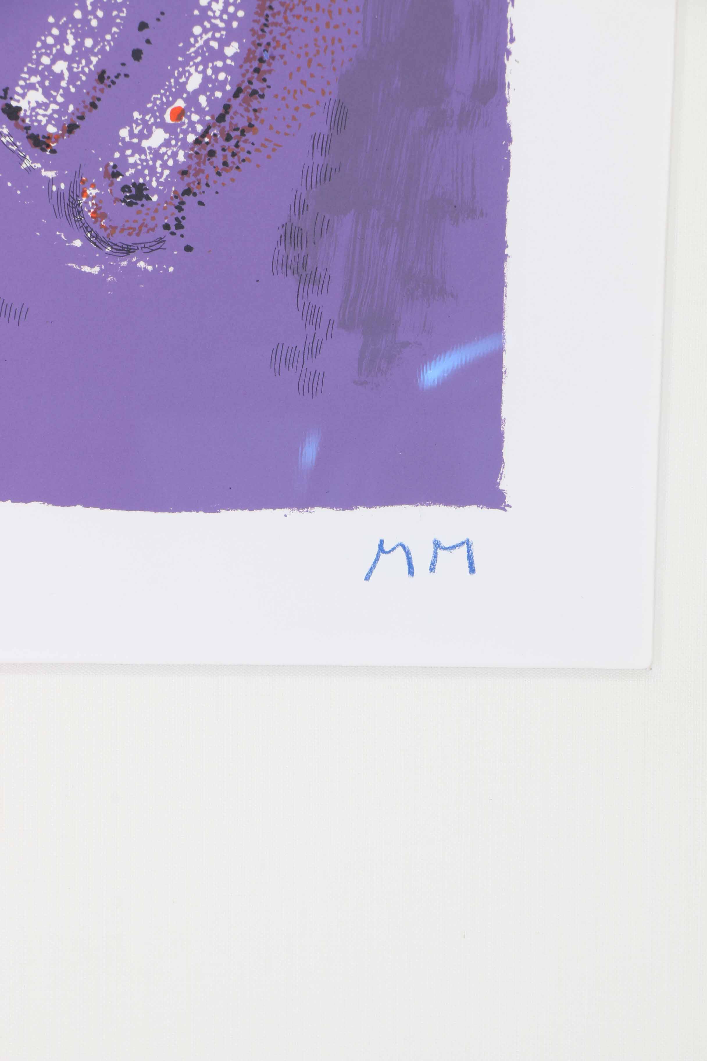 Signed, Limited Edition Marino Marini "Aquarius (G. L130)" Lithograph