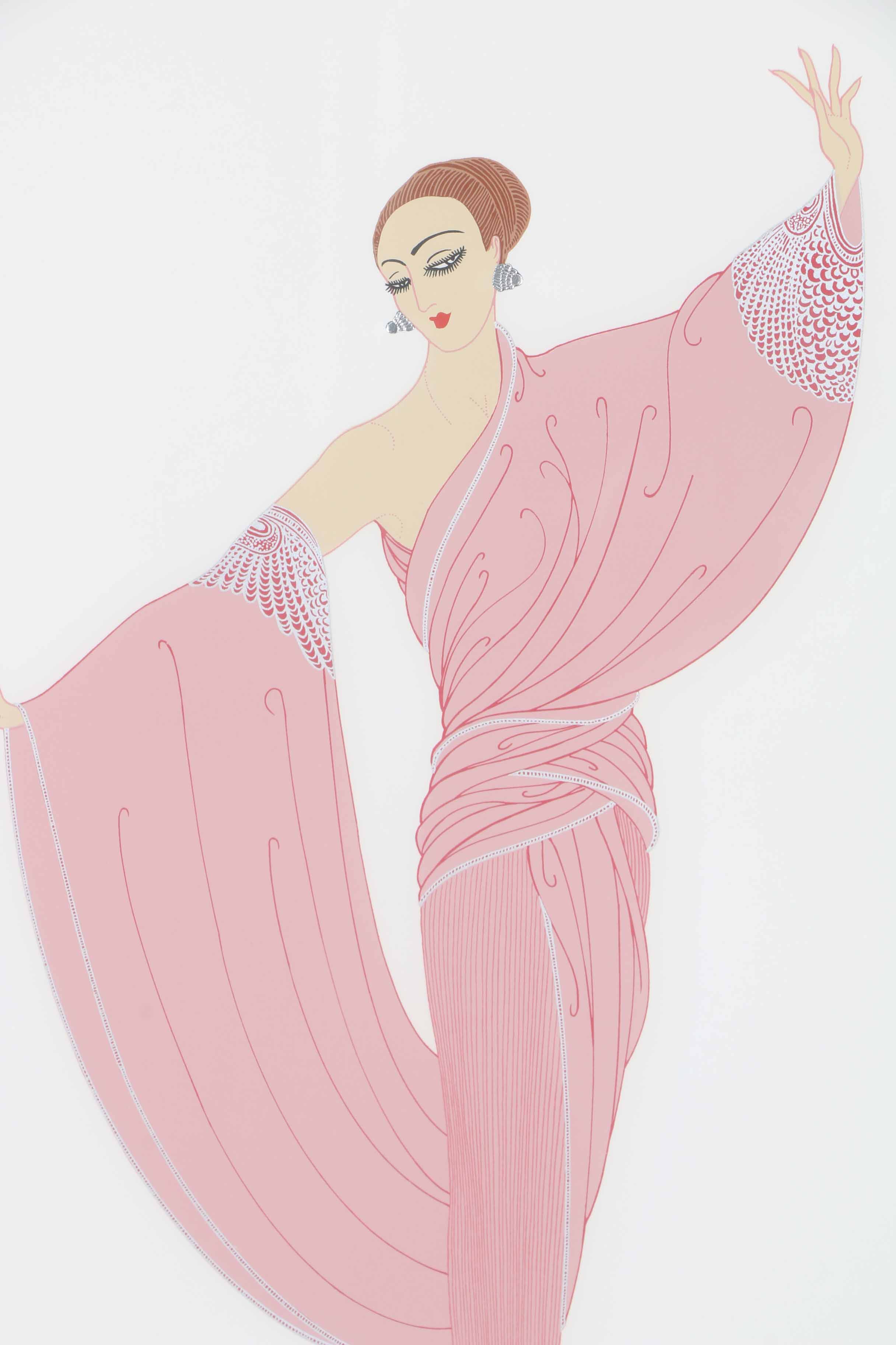 Erté Serigraph "In the Evening"