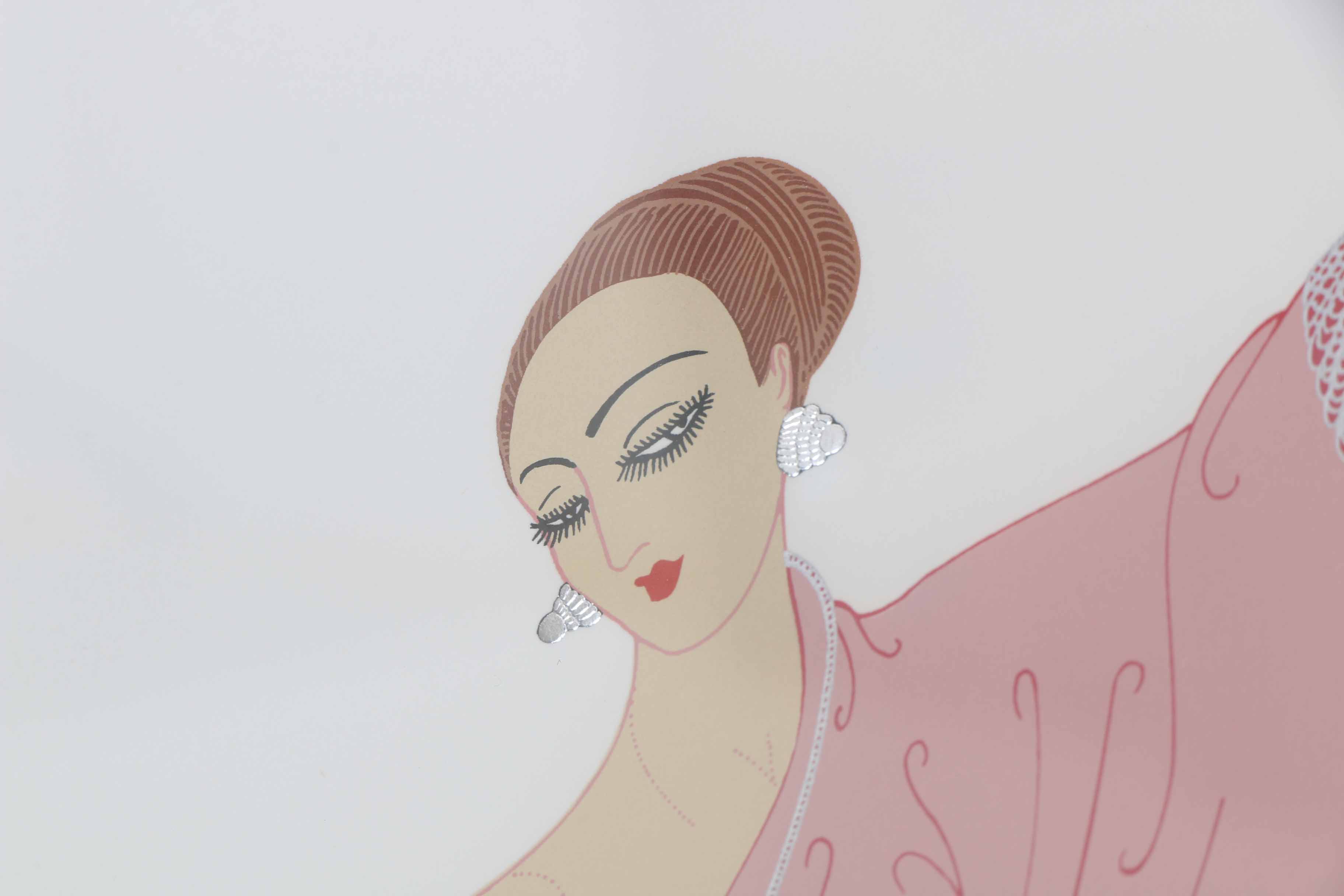 Erté Serigraph "In the Evening"