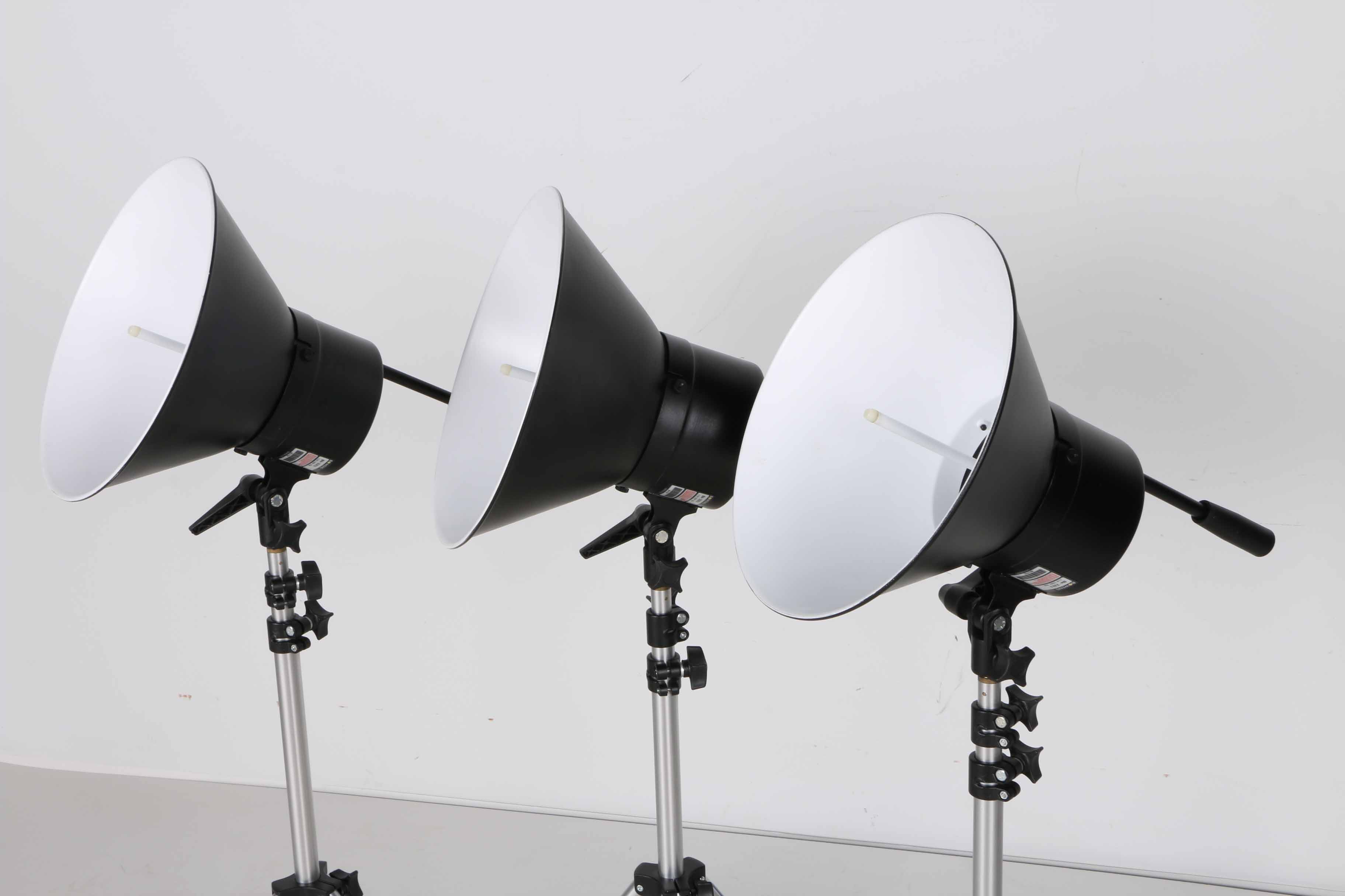 Bowens Tri-Lite Florescent Tripod Lamps