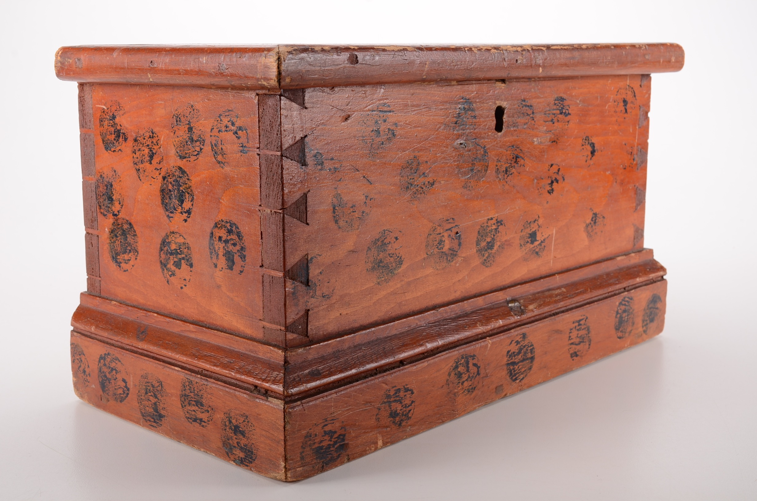 Antique Hand Crafted Wood Box