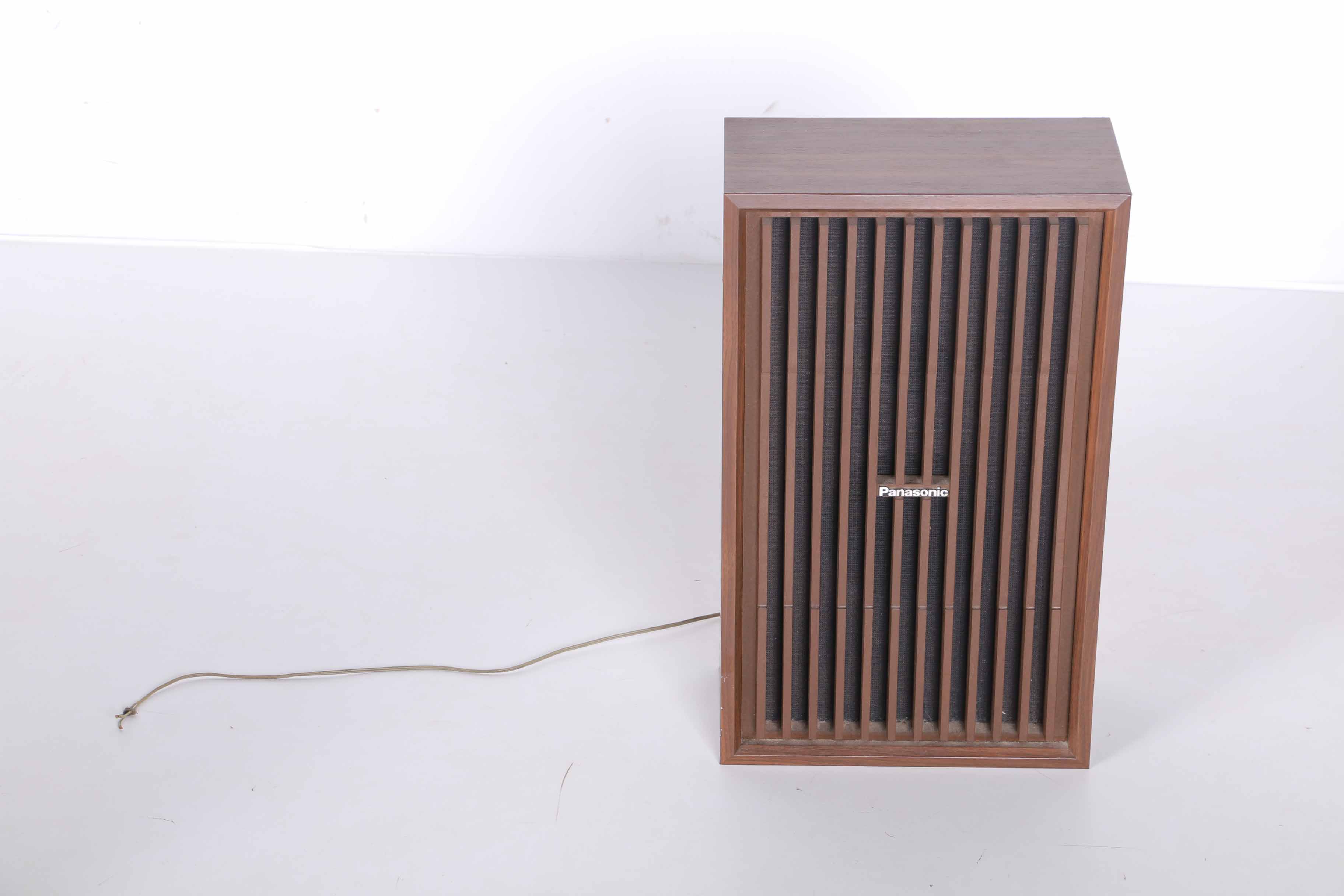 Panasonic 8-Track Recorder, Turntable and Speakers