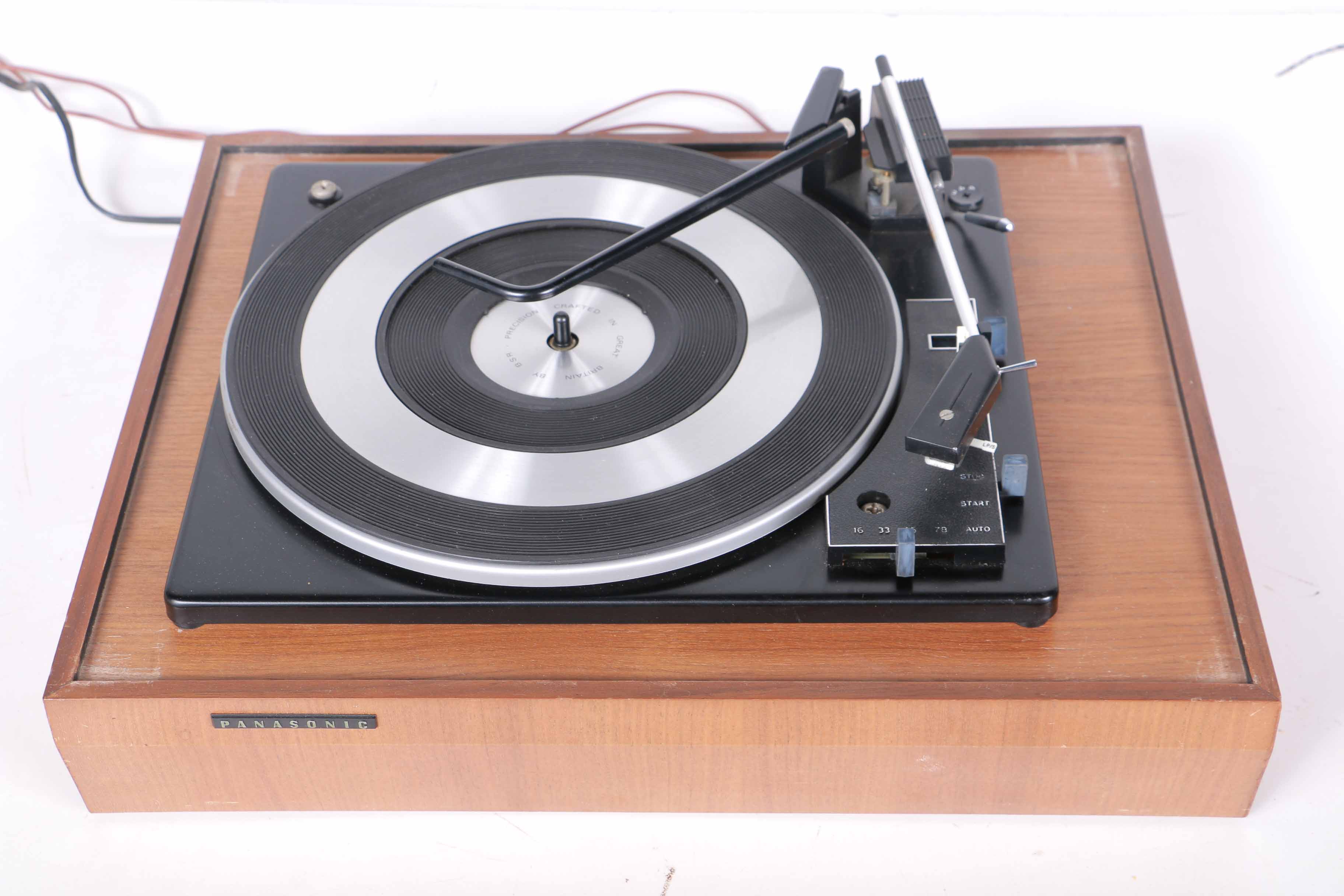 Panasonic 8-Track Recorder, Turntable and Speakers