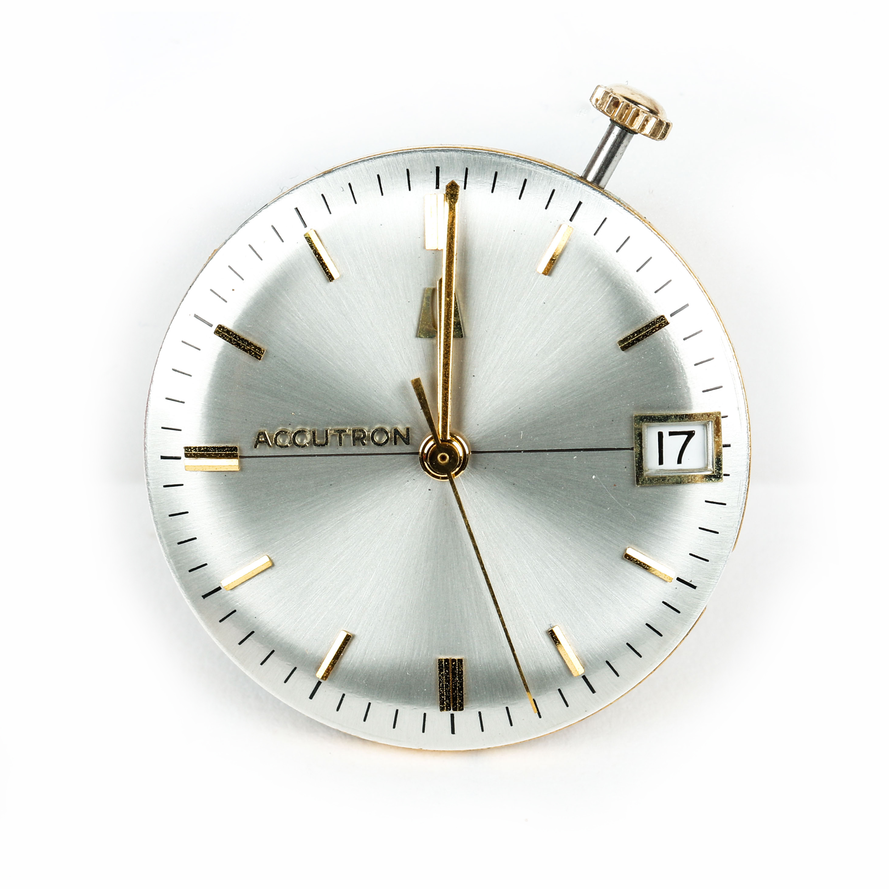 Bulova Accutron Watch Movement and Dial