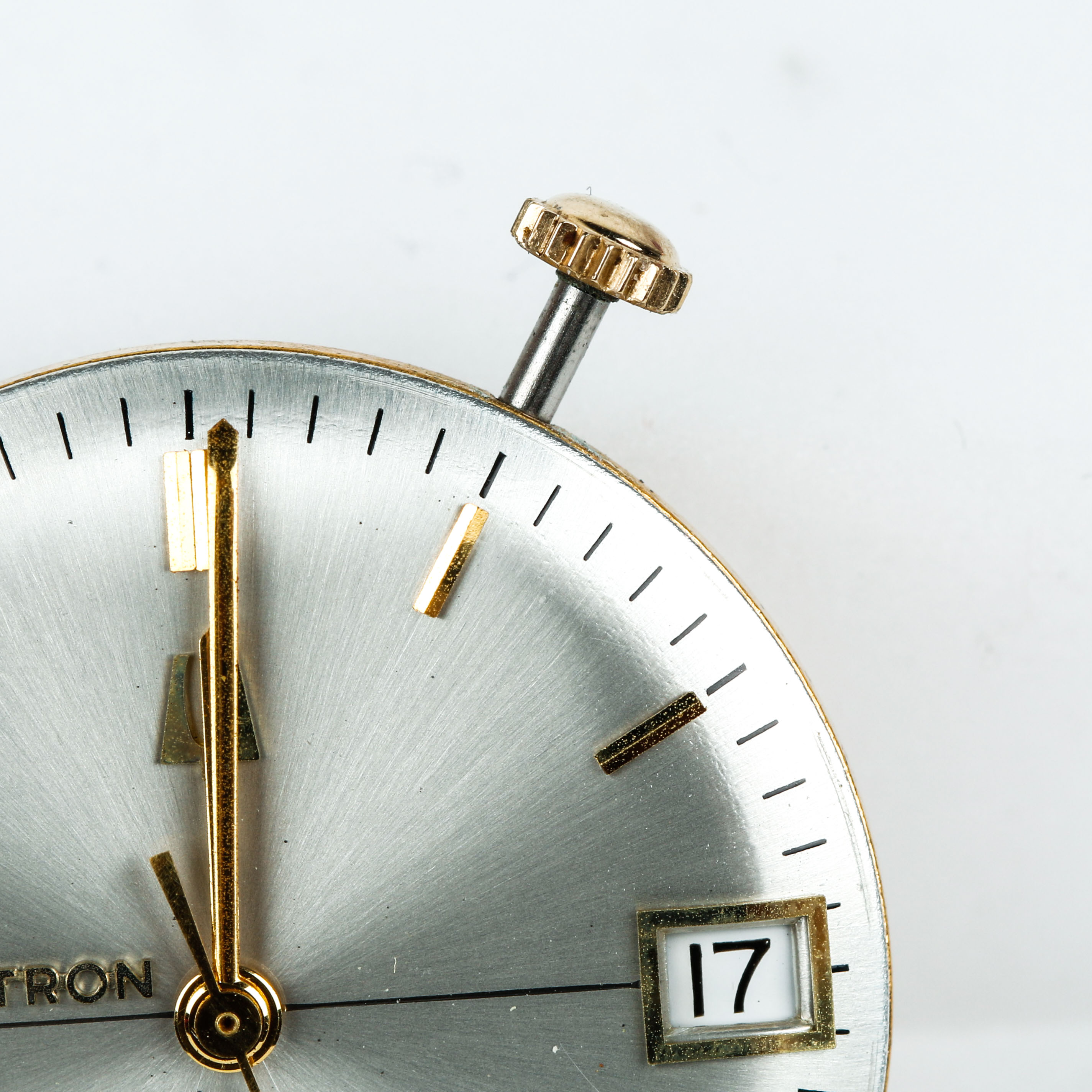 Bulova Accutron Watch Movement and Dial