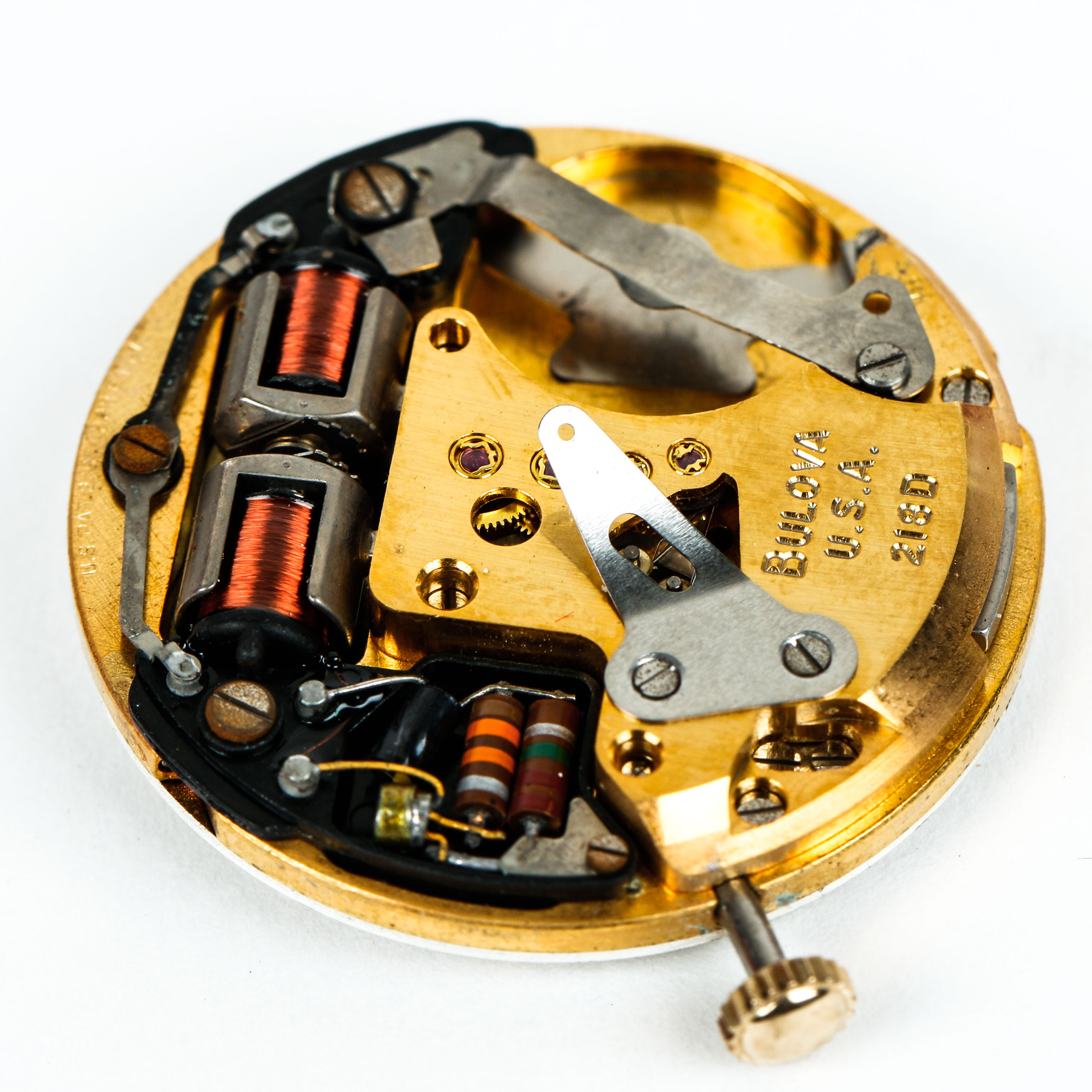 Bulova Accutron Watch Movement and Dial