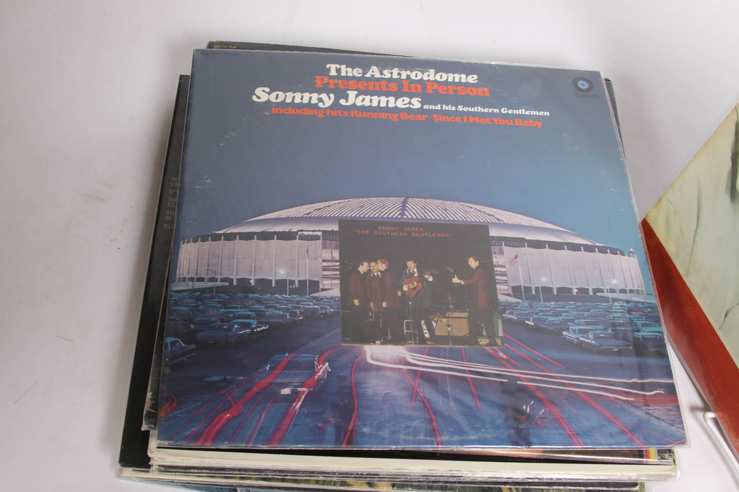 Collection of Vintage Sonny James Record Albums