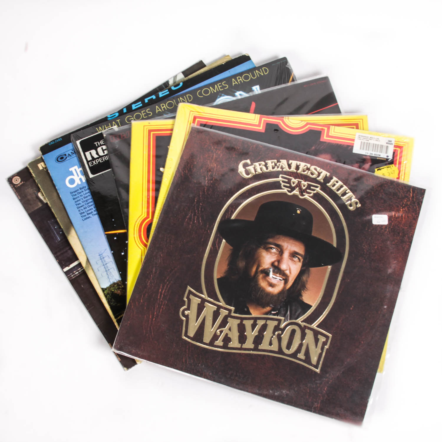 Waylon Jennings LPs