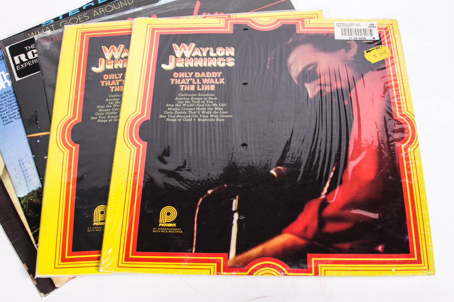 Waylon Jennings LPs