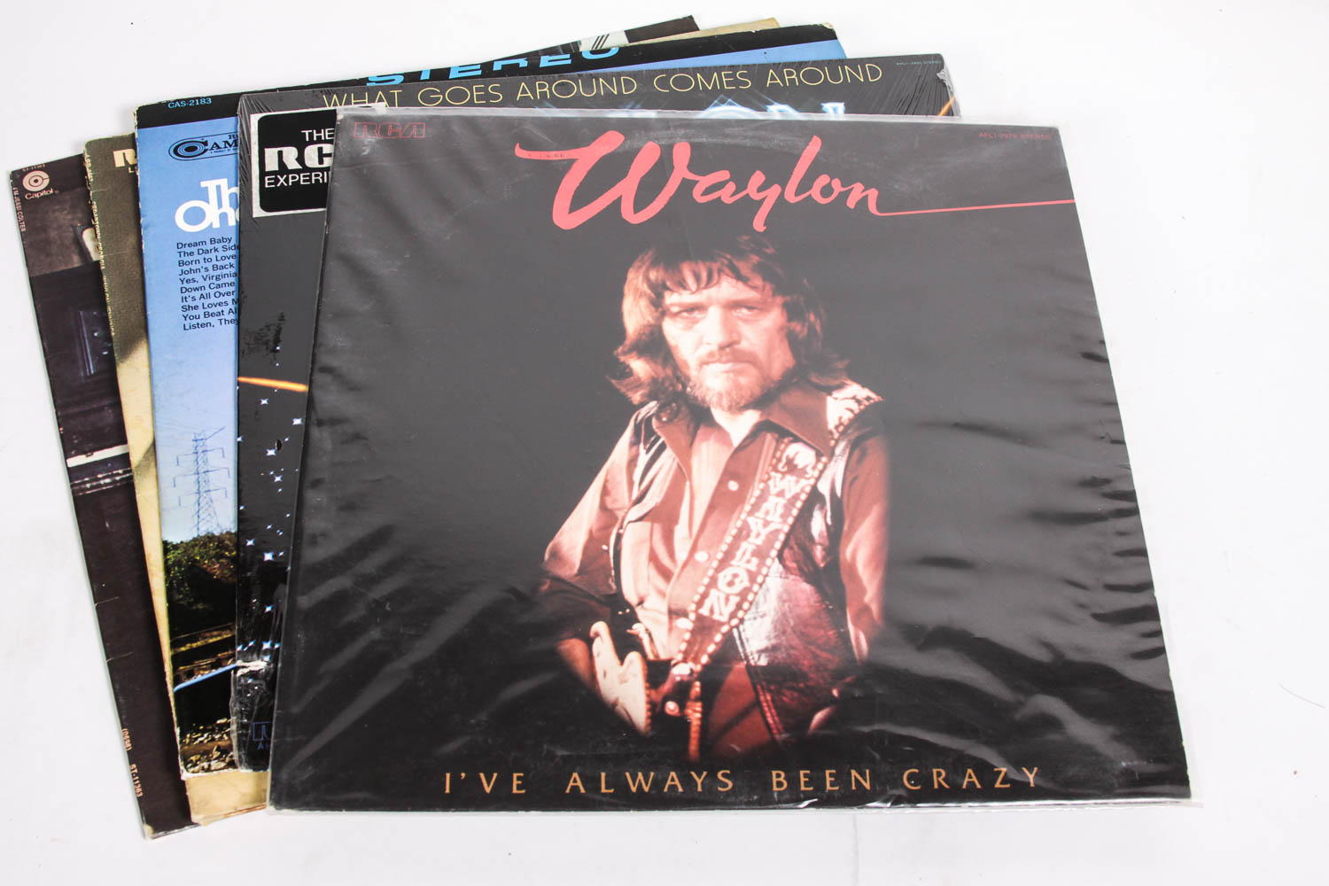 Waylon Jennings LPs