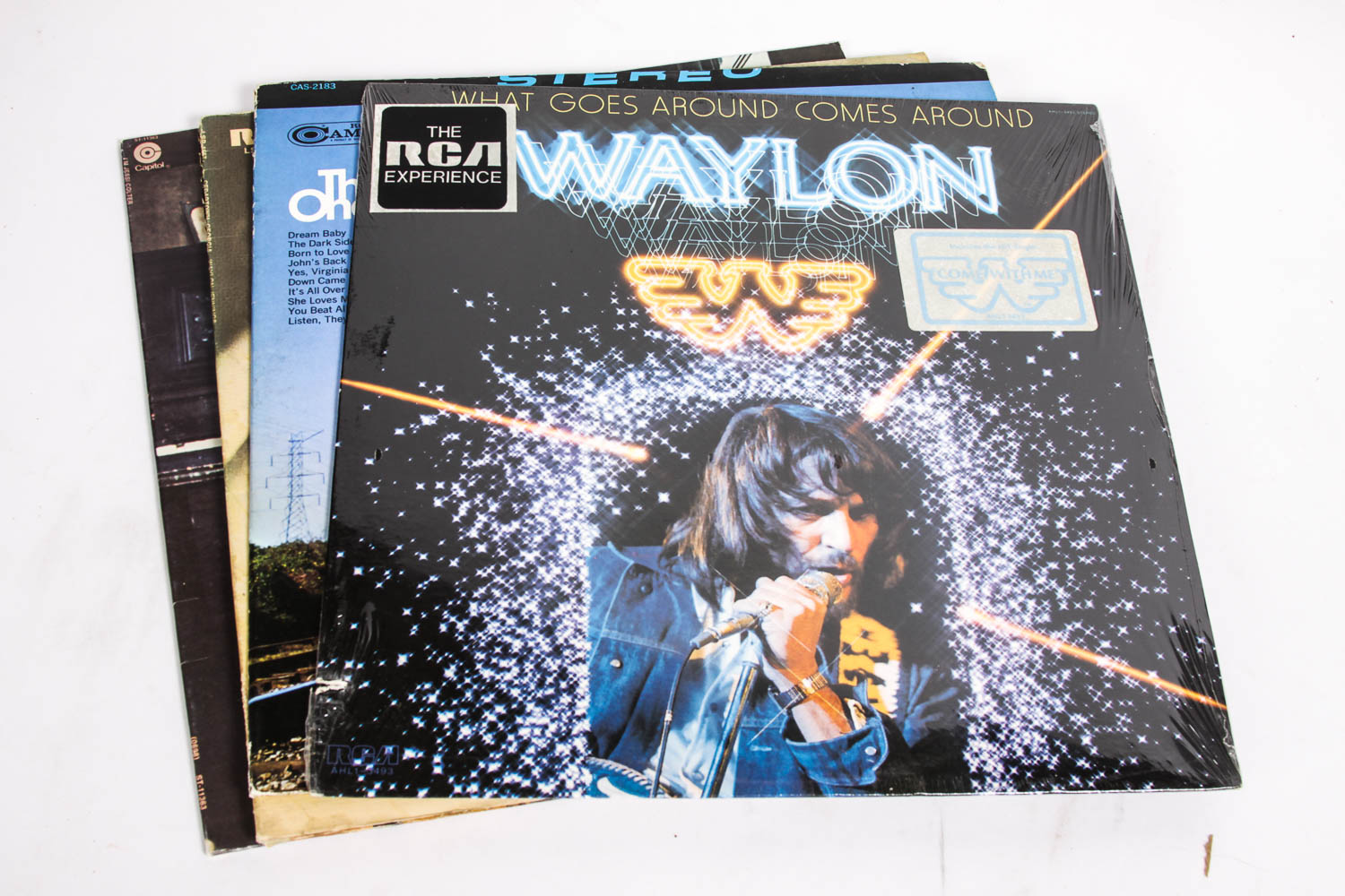 Waylon Jennings LPs