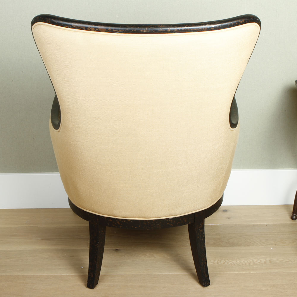 Uttermost 'Zander' Tan Wingback Accent Chair