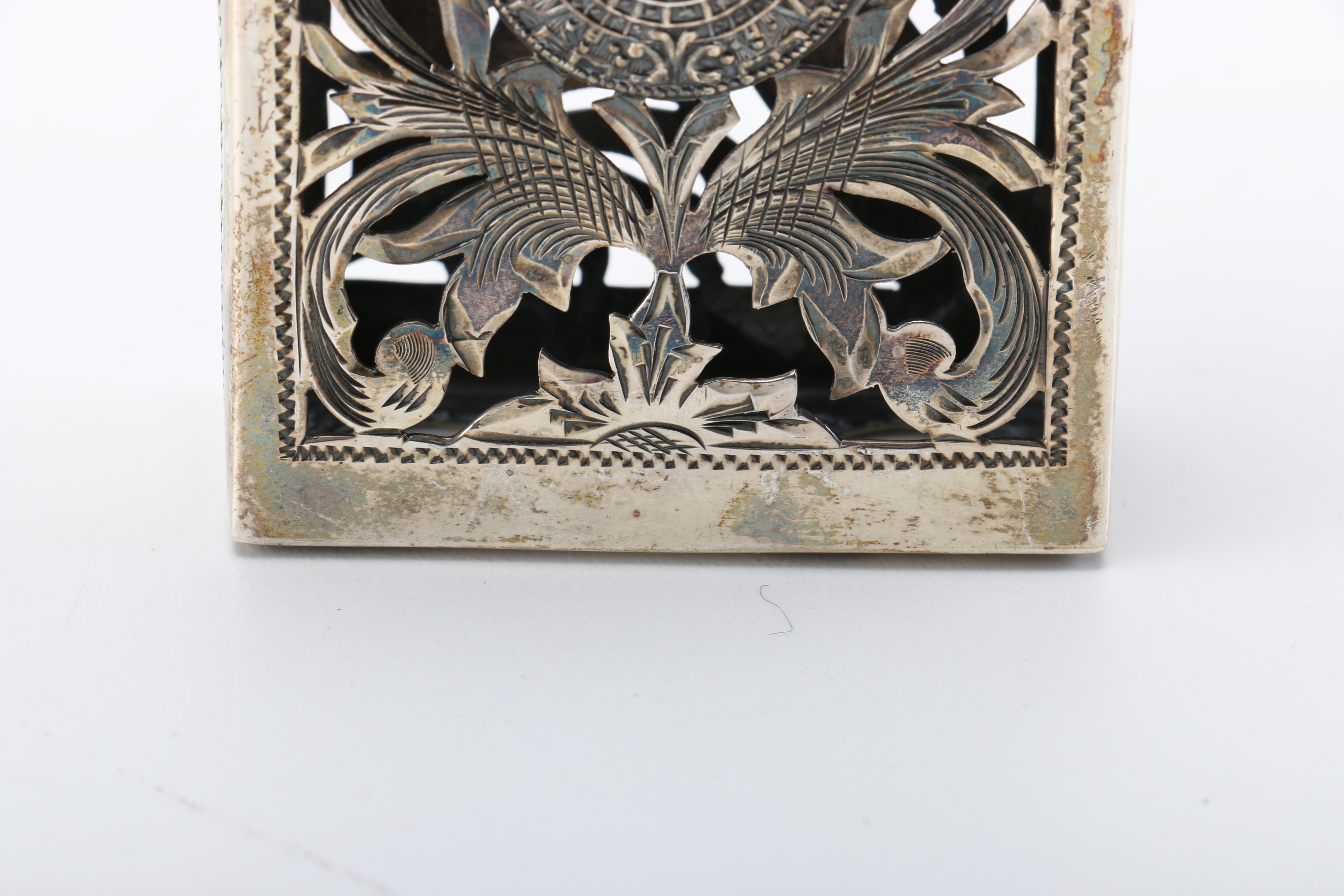 Bernice Goodspeed Mexican Sterling Silver Cigarette Box Case