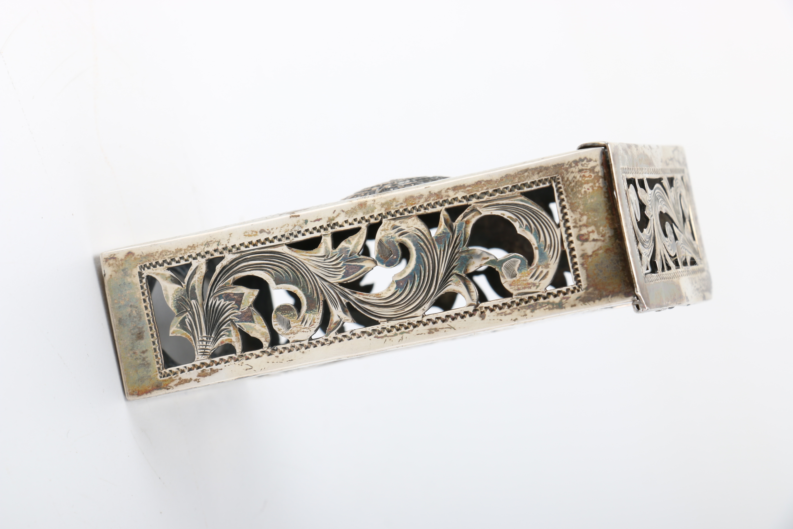 Bernice Goodspeed Mexican Sterling Silver Cigarette Box Case