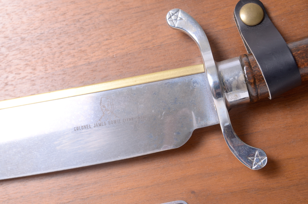 1830 Bowie Knife Replica by Carvel Hall