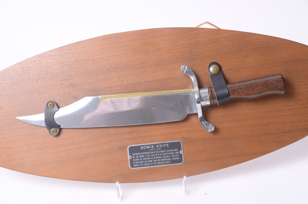 1830 Bowie Knife Replica by Carvel Hall