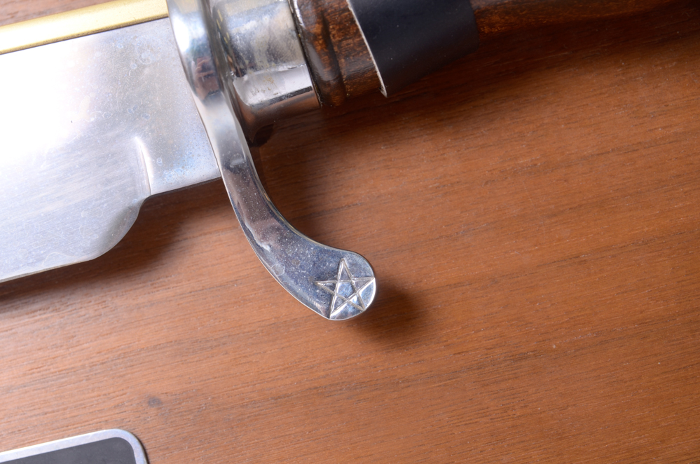 1830 Bowie Knife Replica by Carvel Hall