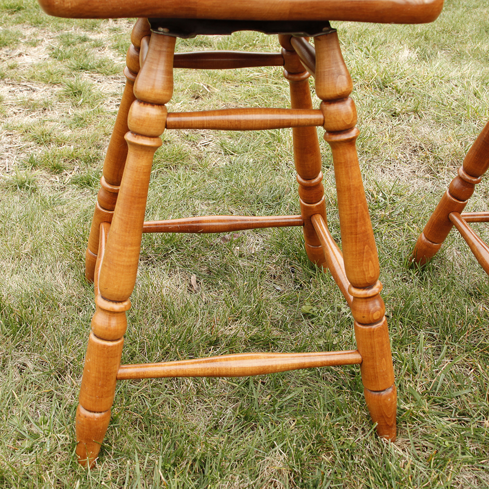 Tell City Maple Bar Stools