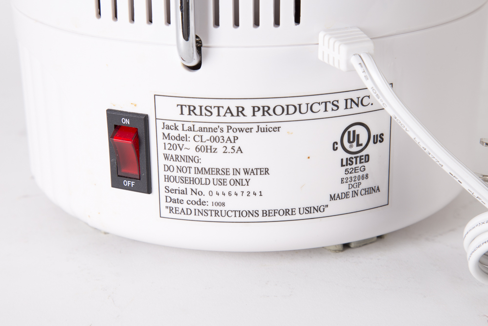 Jack LaLane Juicer and George Foreman Grill