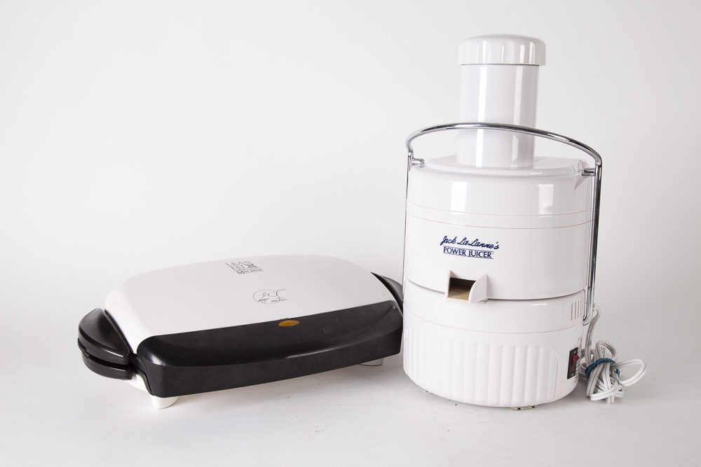 Jack LaLane Juicer and George Foreman Grill