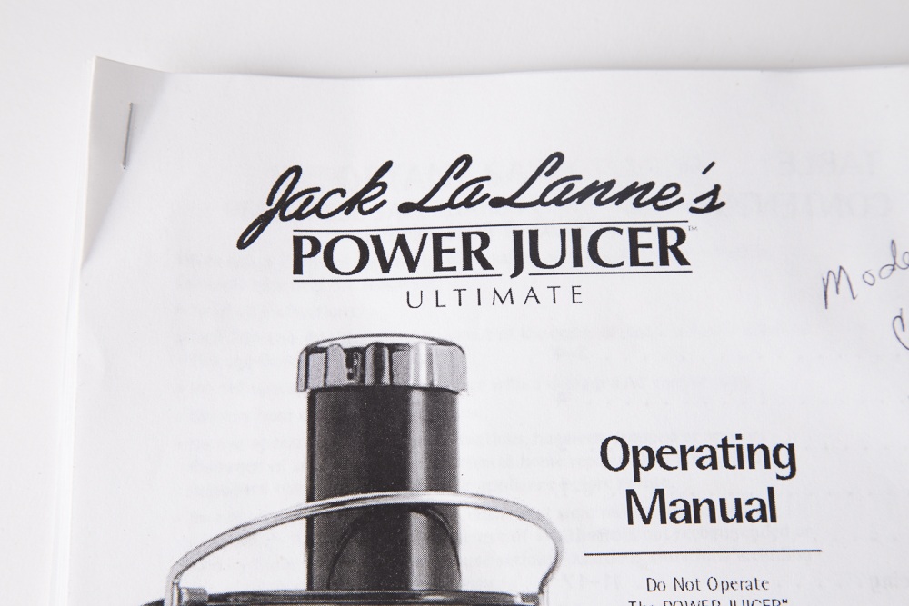 Jack LaLane Juicer and George Foreman Grill