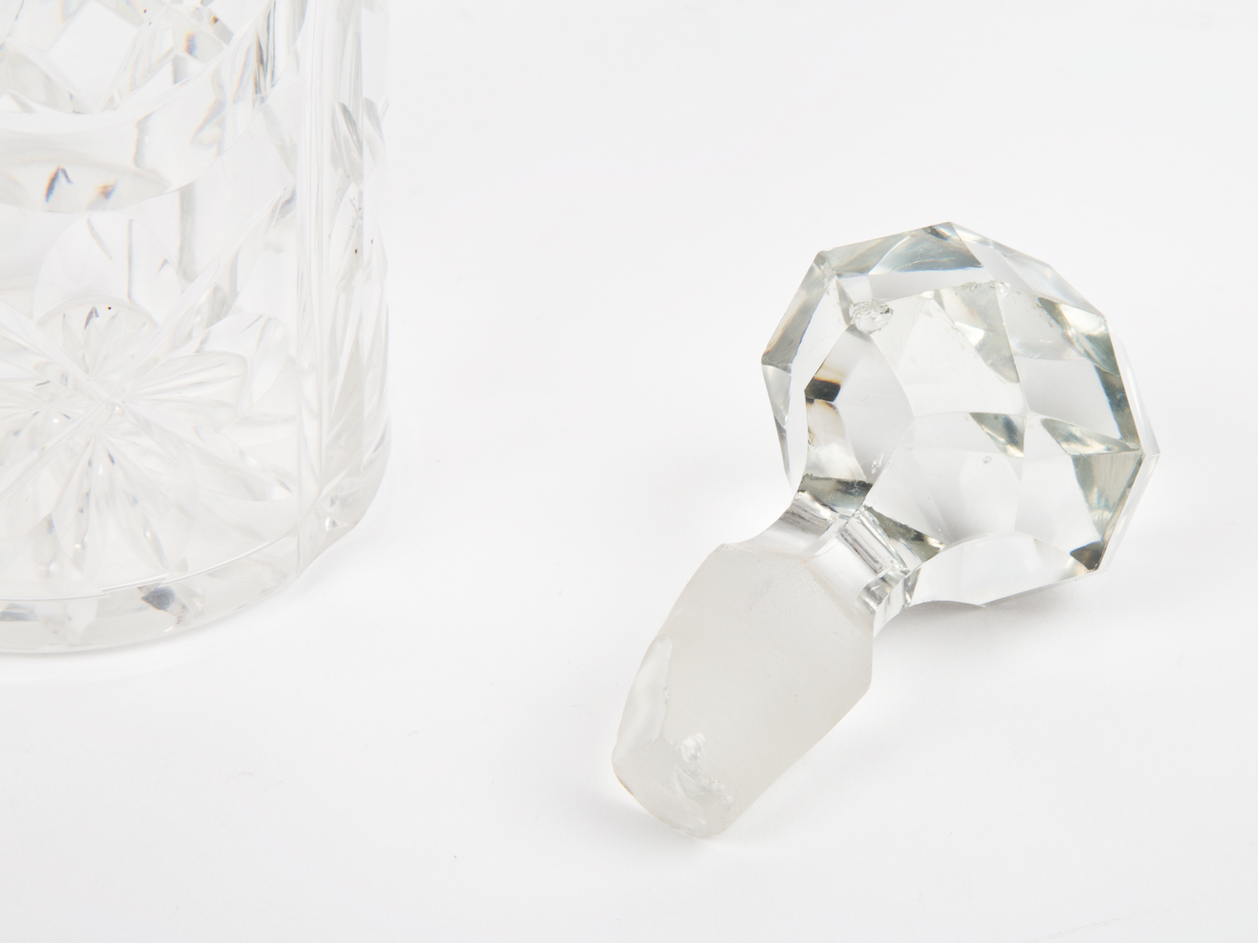 Antique Shaw & Fisher Silver Plate Stand with Cut Glass Bottles