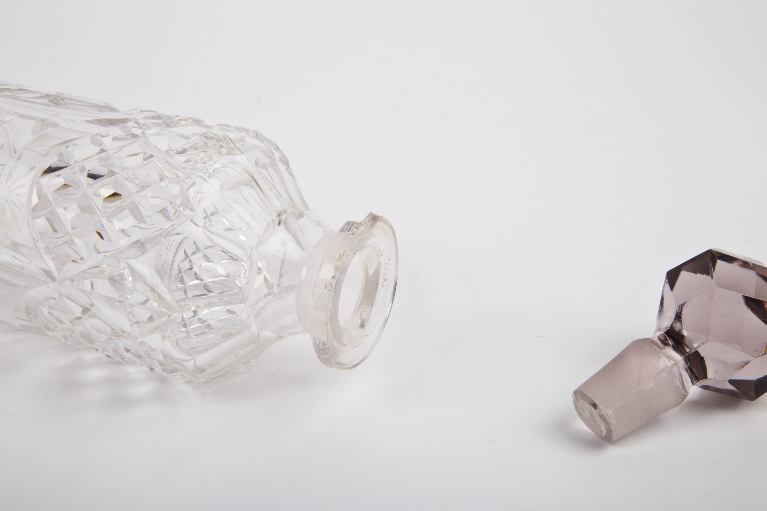 Antique Shaw & Fisher Silver Plate Stand with Cut Glass Bottles