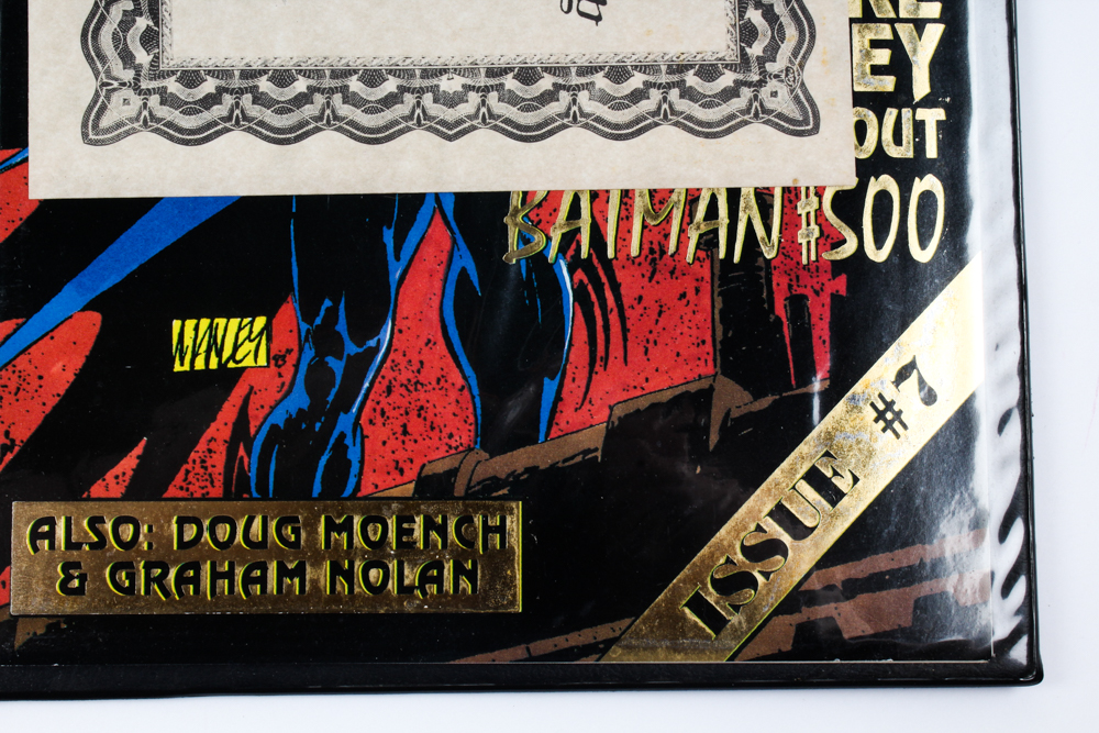 Signed Copy of DC Comics "Batman" #500