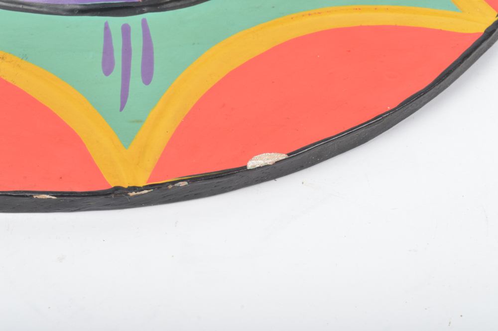 Hand Painted Mexican Sun Mask