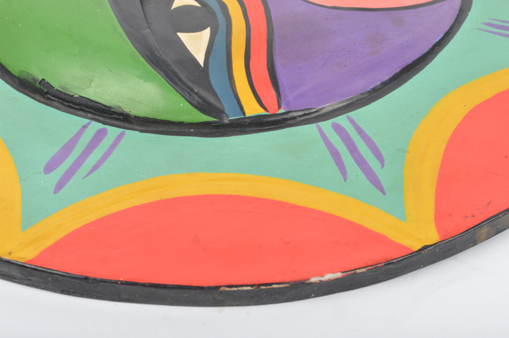 Hand Painted Mexican Sun Mask