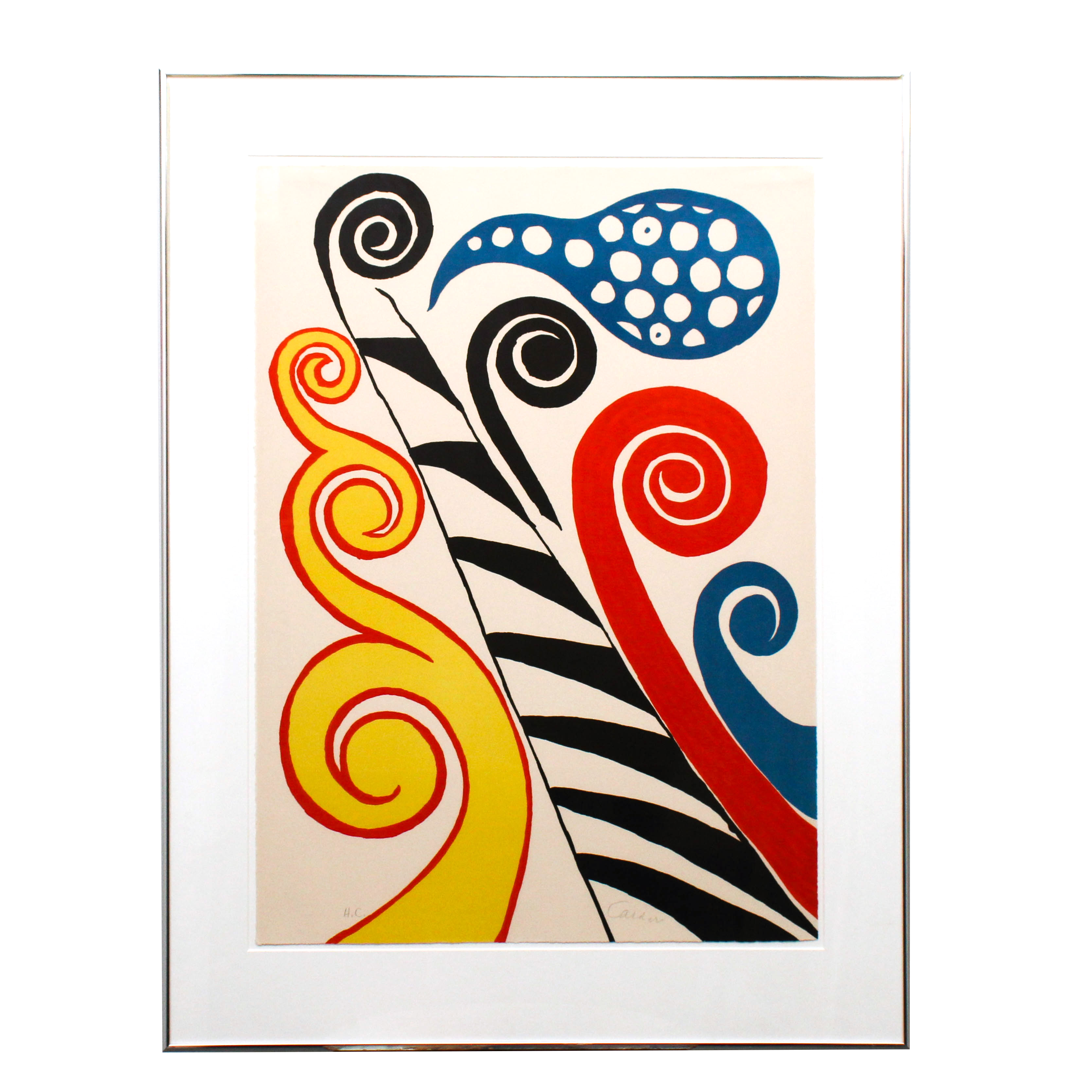 Alexander Calder "Fiesta" Hors Commerce Offset Lithograph