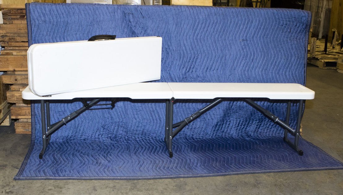 Lifetime Plastic Folding Benches