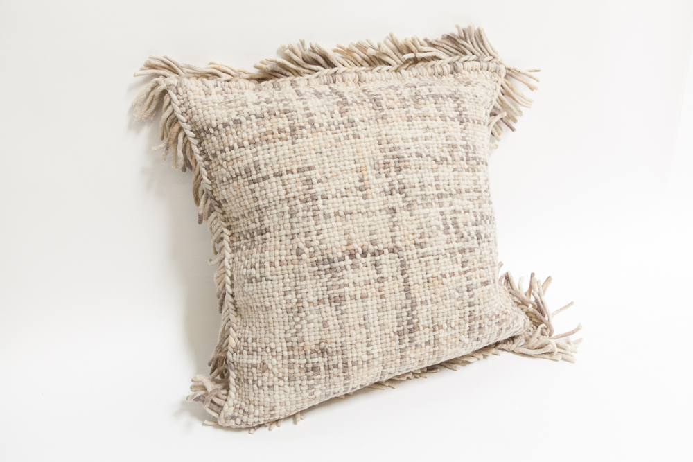 Down-Filled Decorative Pillow and Pillow Sham