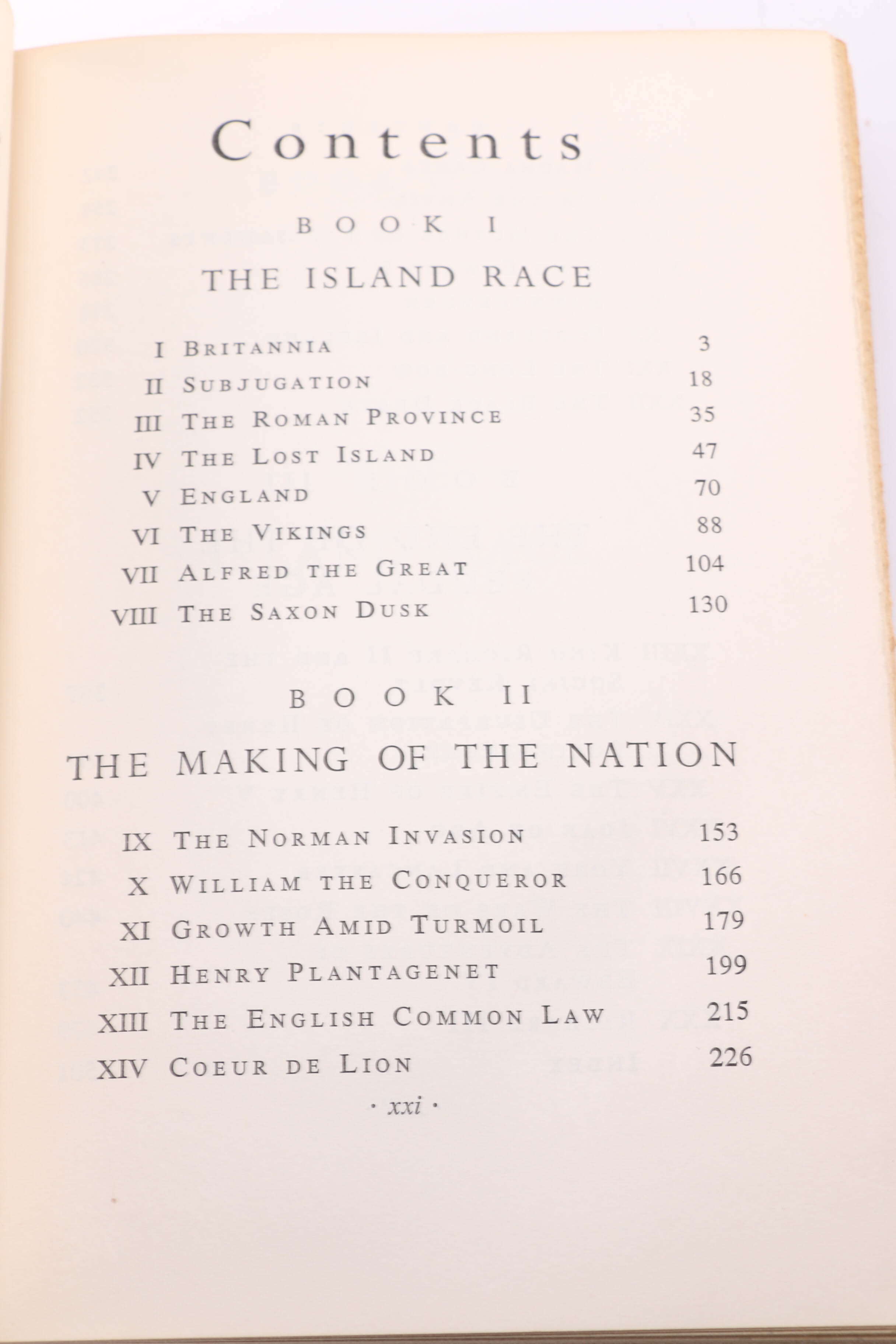 Three Volumes of Winston Churchill's "A History of the English-Speaking Peoples"