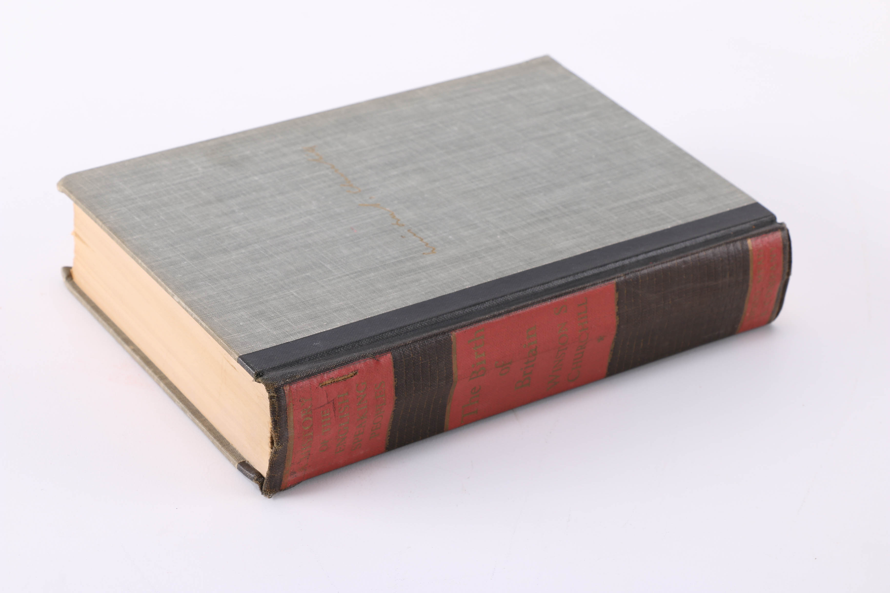 Three Volumes of Winston Churchill's "A History of the English-Speaking Peoples"