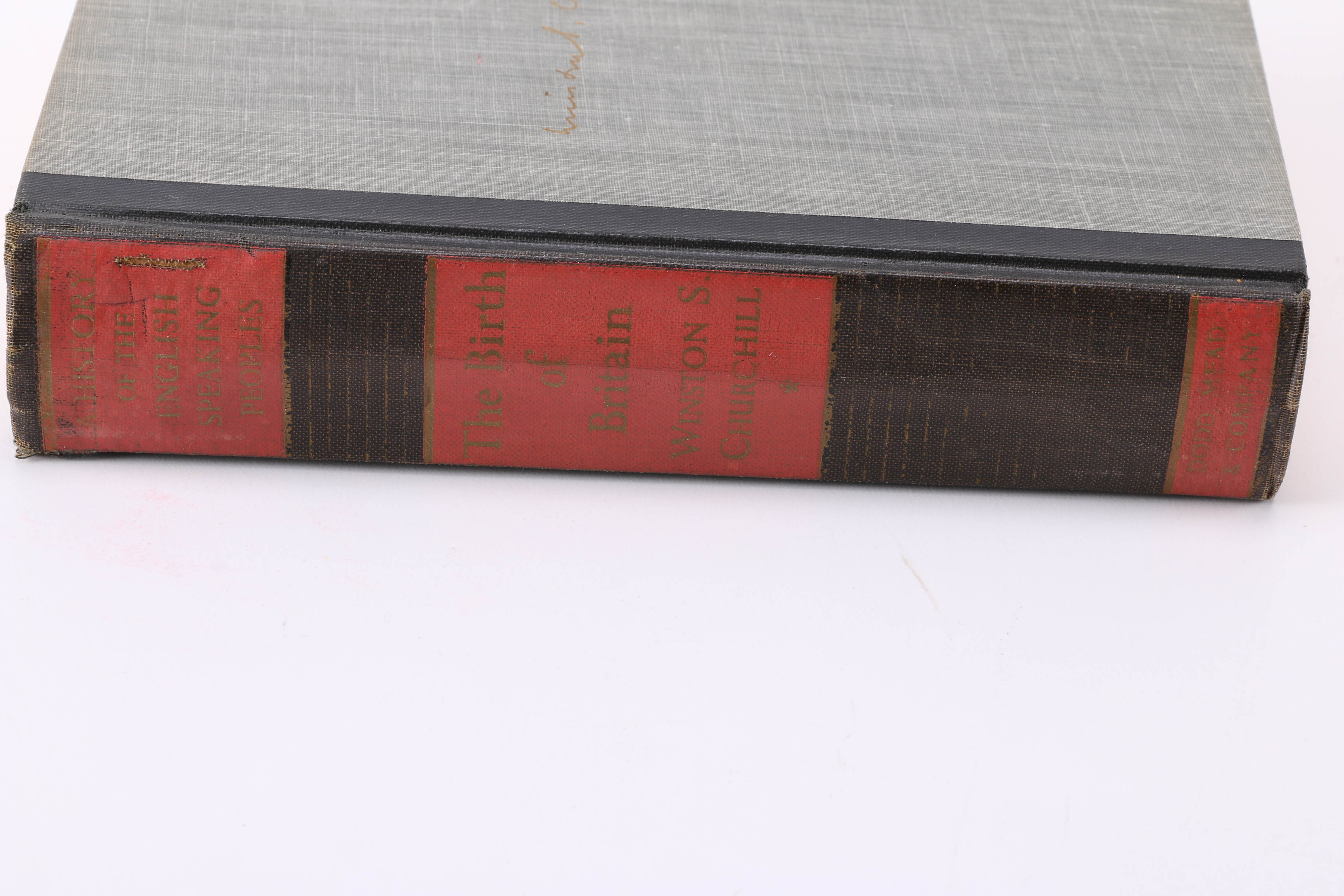 Three Volumes of Winston Churchill's "A History of the English-Speaking Peoples"