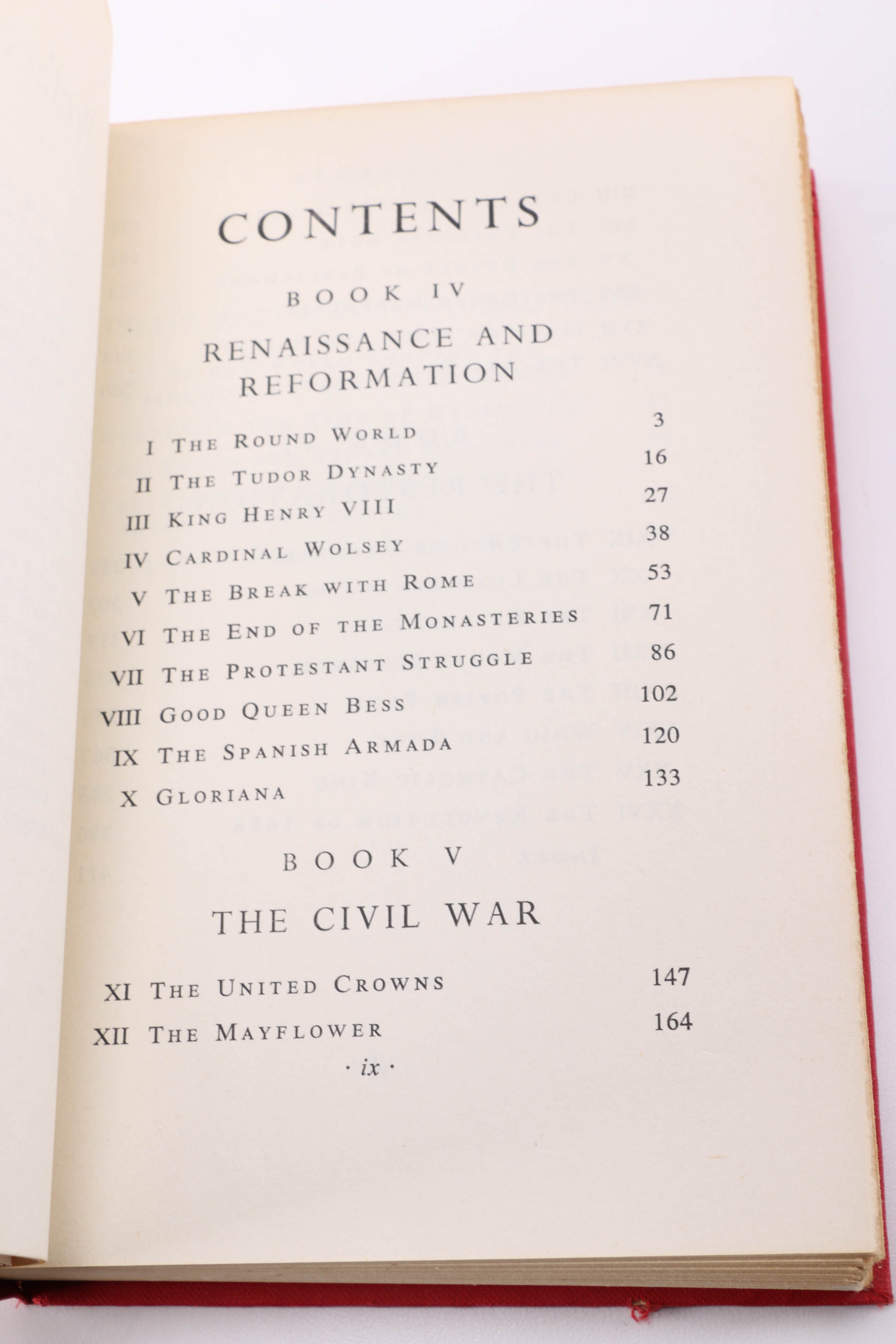 Three Volumes of Winston Churchill's "A History of the English-Speaking Peoples"