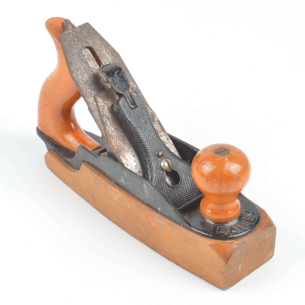 Vintage Hand Drill and Stanley 'Bailey' Wood Plane