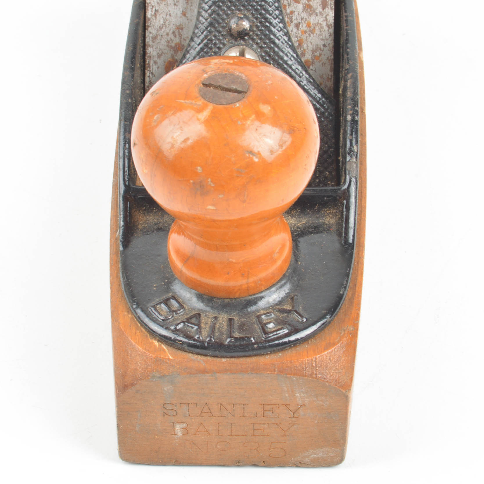 Vintage Hand Drill and Stanley 'Bailey' Wood Plane