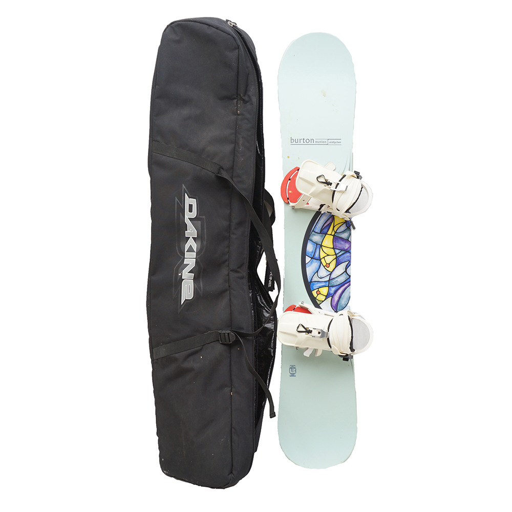 Burton Motion Sixty Two Snowboard With Dakine Case EBTH