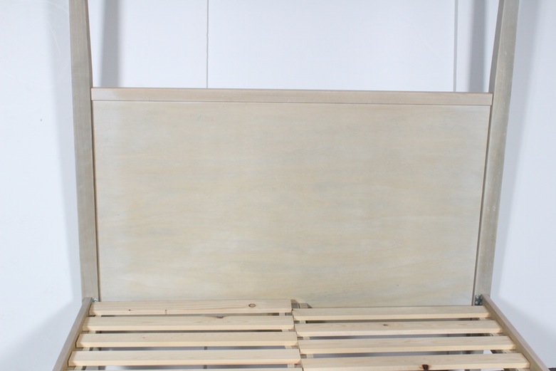 Crate & Barrel Four Post Queen Bed Frame