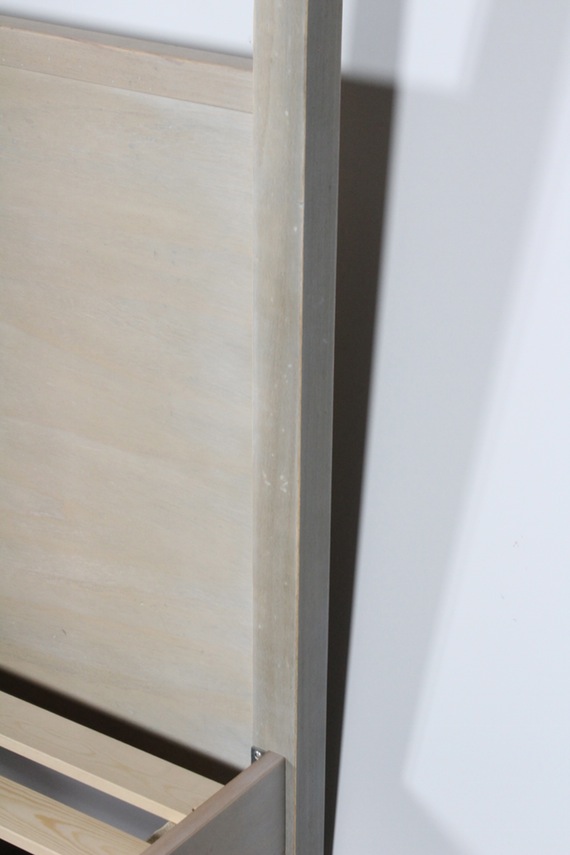 Crate & Barrel Four Post Queen Bed Frame