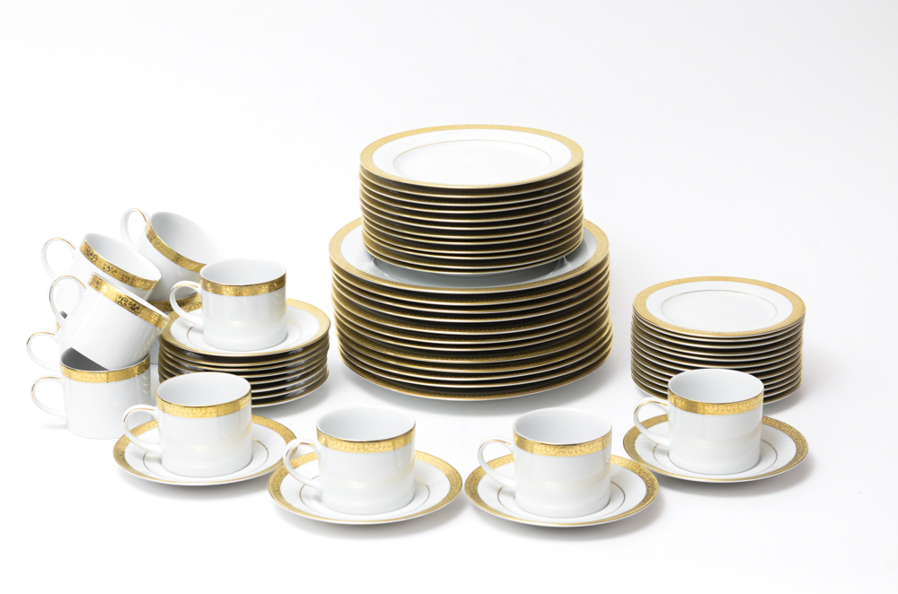Royal Gallery "Gold Buffet" China Set