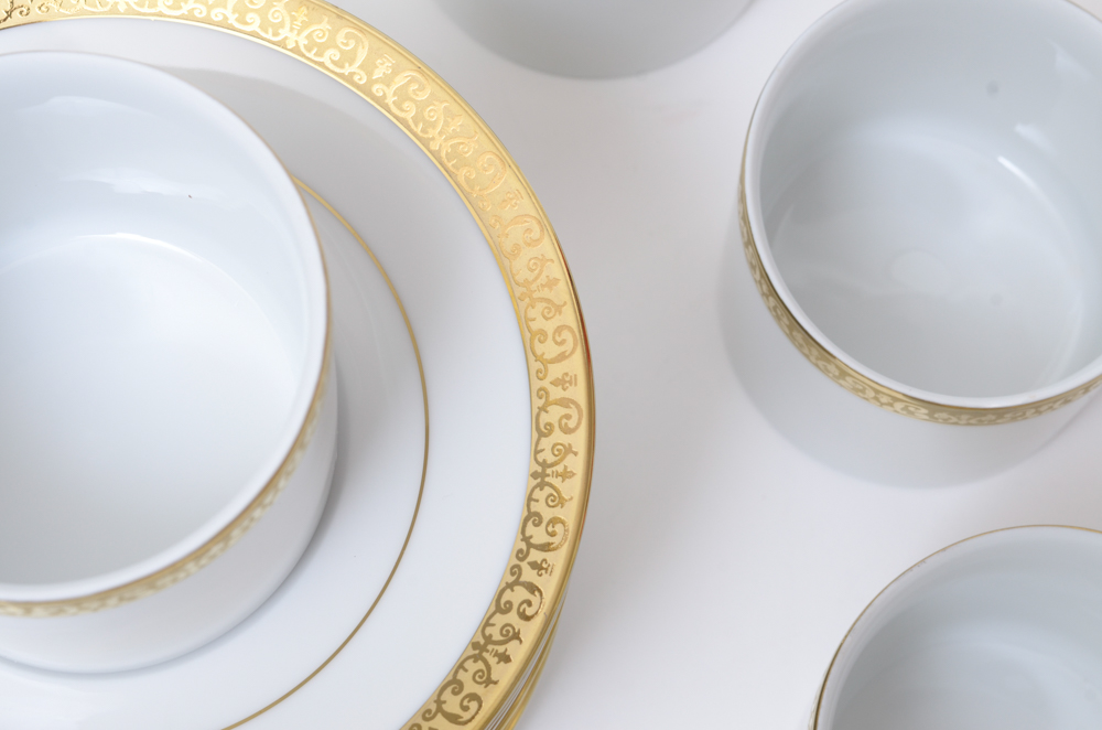 Royal Gallery "Gold Buffet" China Set