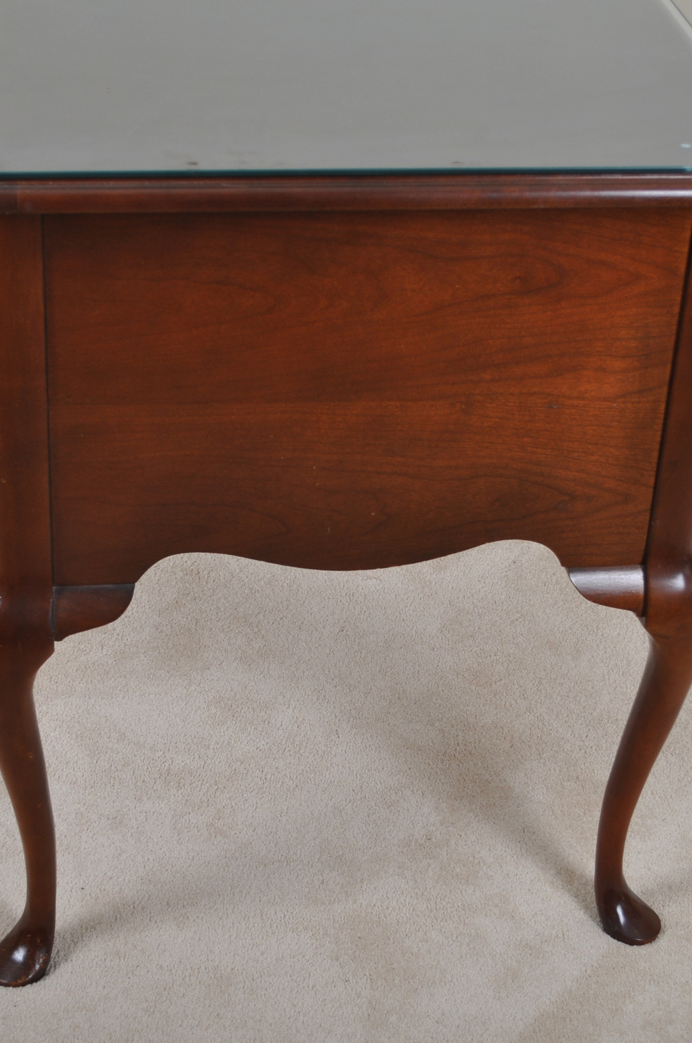 Queen Anne Style Writing Desk by Bassett Furniture